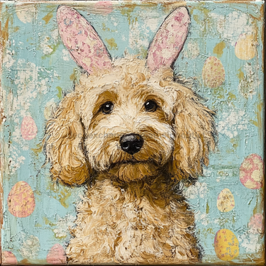 Dog Sign, Doodle Sign, DCO-12994, Sign For Wreath, 10x10